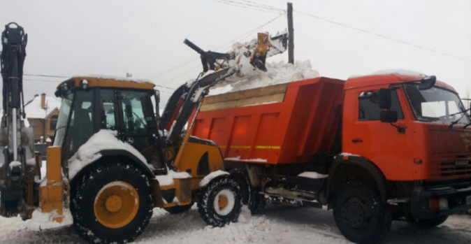 Уборка и вывоз снега в Екатеринбурге